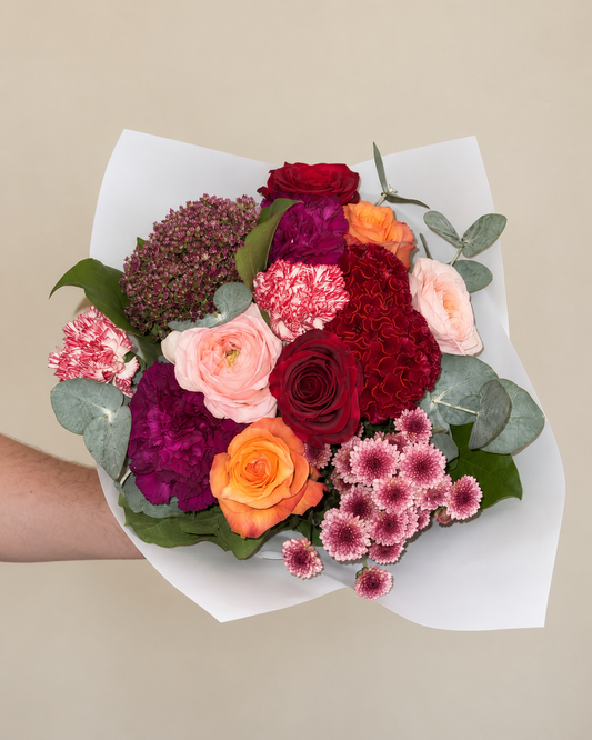 Aurore Colorée — bouquet artisanal Florae