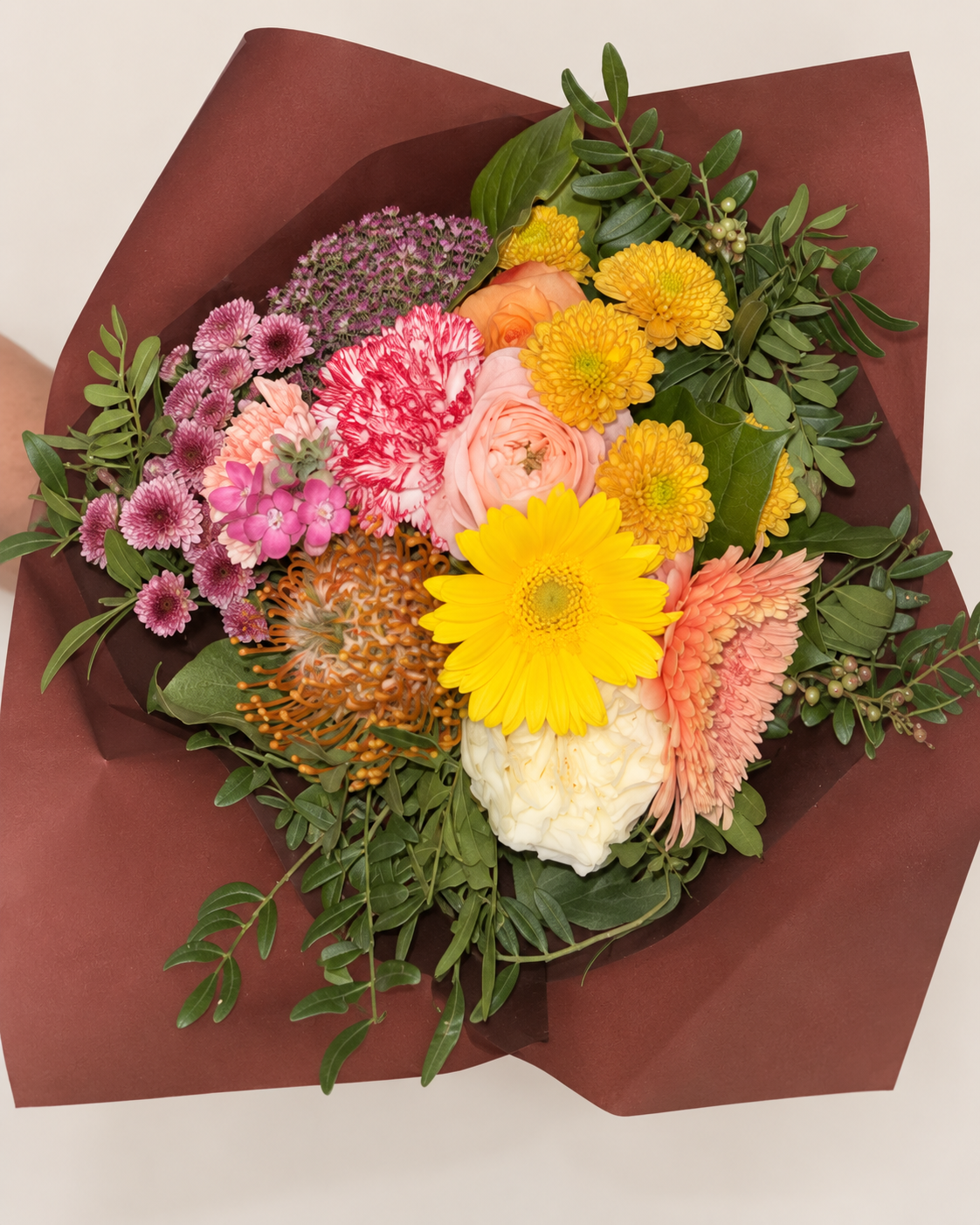 Rayon de Soleil — bouquet artisanal Florae