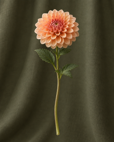 Dahlia — illustration d’une tige Florae