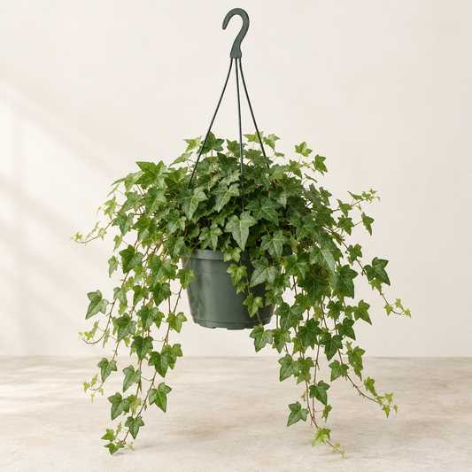 Lierre Hedera — suspension Ø20 cm — visuel illustratif généré